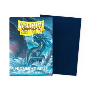 Dragon Shield Sleeves MIDNIGHT BLUE (MATTE)